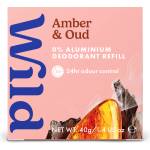 WILD Amber & Oud Deostick, 40 g Refill, унисекс