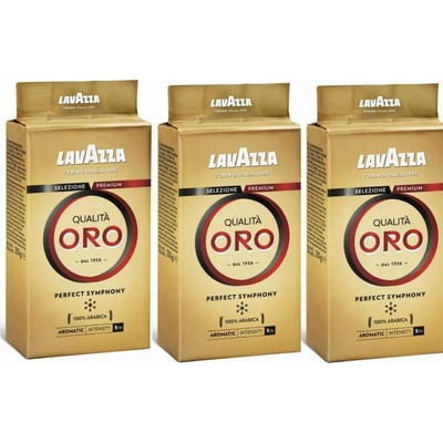 Lavazza Qualita Oro mletá 3 x 250 g