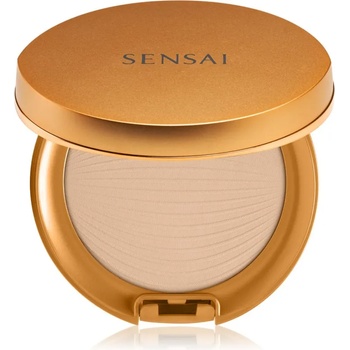 Sensai Silky Bronze Natural Veil Compact компактна пудра за освежаване и изглаждане на кожата цвят SC01 Light 8, 5 гр