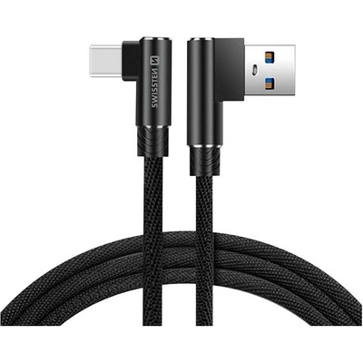 Swissten Kabel Arcade USB/USB - C 1,2m, černý – Zboží Mobilmania