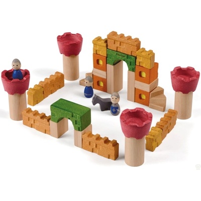 Plan Toys Kostky hrad