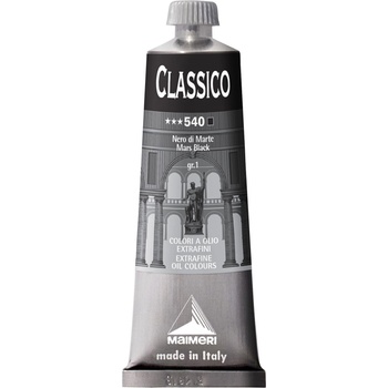 Maimeri Classico Маслена боя Mars Black 60 ml 1 бр (M0306540)