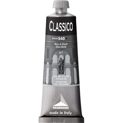 Maimeri Classico Маслена боя Mars Black 60 ml 1 бр (M0306540)