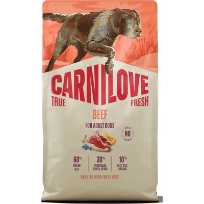 Carnilove True Fresh Dog Adult All Breeds Beef 4 kg