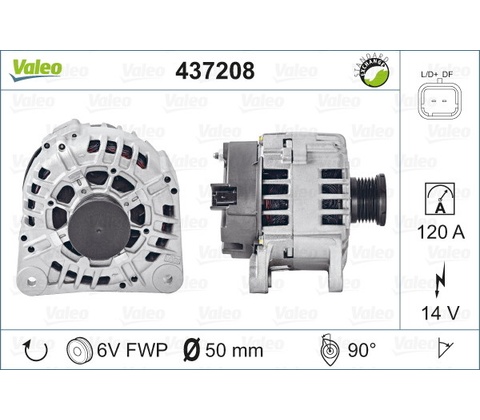 VALEO generátor 437208