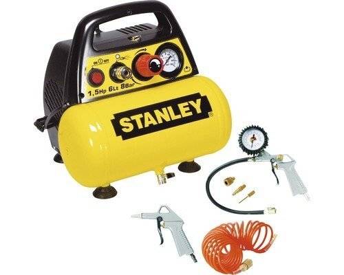 Stanley WDN200/8/6: Compressor, 6 Liter, 8 Bar, Oil-free, Horizontal - View #9