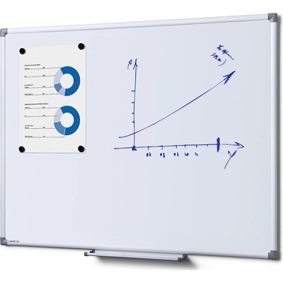 Jansen Display Scritto popisovatelná magnetická tabule whiteboard 900 x 600 mm – Zboží Živě