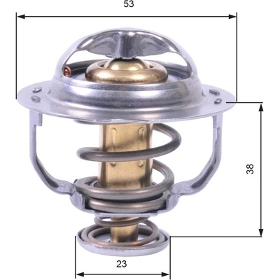 Termostat, chladivo GATES TH42895G1