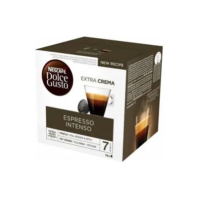 Кафе капсули Nescafé, Dolce Gusto, Espresso Intenso, 16 броя, 5015120025