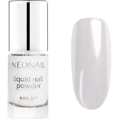 NeoNail Nail Art Liquid Nail Powder trblietavý prášok na nechty odtieň Chrome 01 6.5 ml