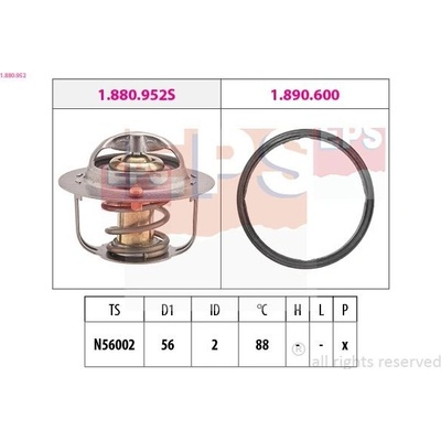 Termostat, chladivo EPS 1.880.952 (1880952)