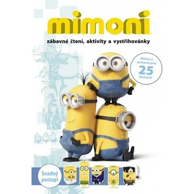 Mimoni zábavné čítanie, aktivity a vystrihovačky