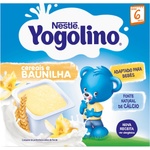 Nestle Млечен десерт Nestle Yogolino - Ванилия, 4 х 100g (12605072) - baby