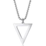 HARAHU Колие Simple Triangle - Сребърен KP33477