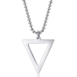 HARAHU Колие Simple Triangle - Сребърен KP33477