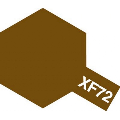 Tamiya Barva akrylová matnáHnědá BrownJGSDFMini XF-72