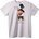 NOONEBRAND Тениска Мечка от Дивия запад - 2XL, White