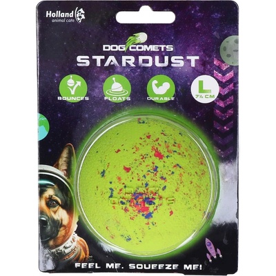 Dog Comets Stardust plovoucí míč zelený 6 cm