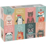 Yazz Пъзел Yazz Puzzle от 1000 части - Коледни картички (3895)