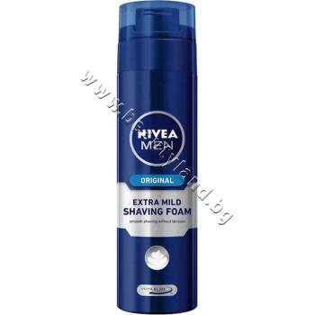 Image 1 of Nivea Пяна Nivea Men Original Extra Mild Shaving Foam, p/n NI-81700 - Пяна за бръснене с алое вера (NI-81700)