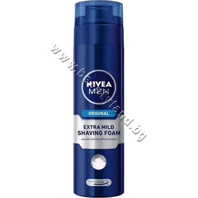 Nivea Пяна Nivea Men Original Extra Mild Shaving Foam, p/n NI-81700 - Пяна за бръснене с алое вера (NI-81700)