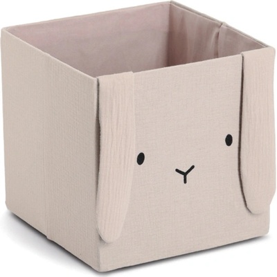 Zeller Present box čtvercový tvar Mušelín béžová 28x28x28 – Sleviste.cz