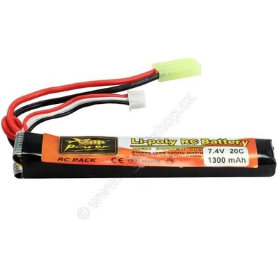 ZDP Power Baterie Li-Pol 7,4V 1300mAh 20C