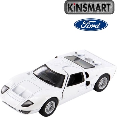 Kinsmart 1966 Ford GT bílý 1:32