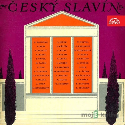 Český Slavín - Alfons Muc, Antal Stašek, Eduard Bass, František Halas