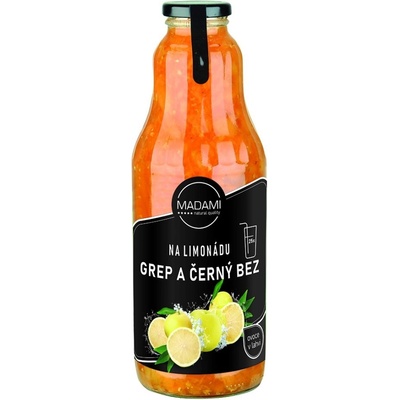 Madami Ovocie Na Limonáde Grep a Bezinka 1 l