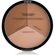 Pierre René Powder Contouring pudrová paletka stínů pro konturování 23 g