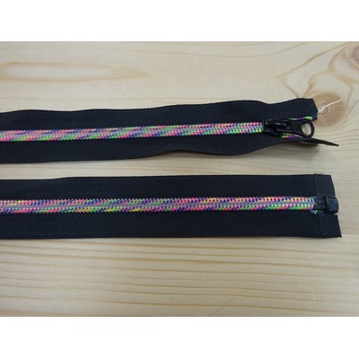 Zips ozdobný 80 cm deliteľný