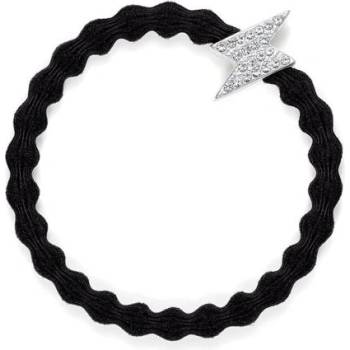 By Eloise London Silver Bling Diamanté Bolt гривна / ластик за коса