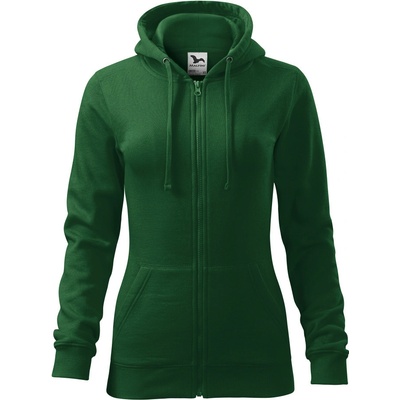 Malfini Trendy Zipper 41106 lahvově zelená