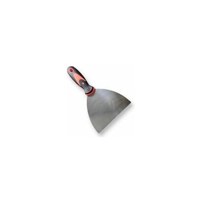 Špachtle nerezová, s gumovou, ergonomickou rukojetí 5"