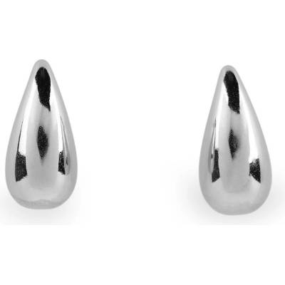 Prima-obchod náušnice z nerezové oceli kapky platina 109406