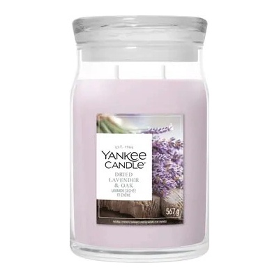 Yankee Candle Signature DRIED LAVENDER & OAK 567 g