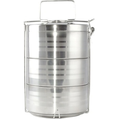 TMN Nerezový obedár 3-dielny 1,8l
