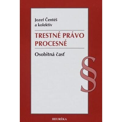 Trestné právo procesné - Osobitná časť