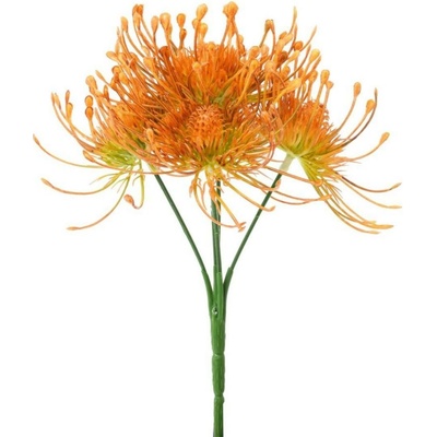Ozdoba zapichovacia bodliak oranžová 24cm
