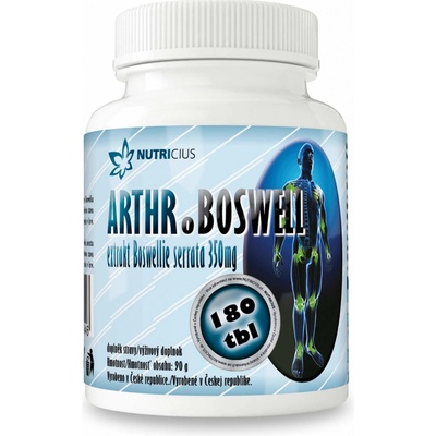 Nutricius Arthroboswell Boswellia serrata 350 mg 180 tabliet