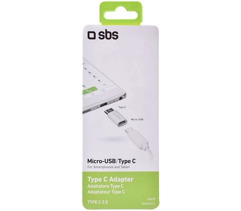 SBS - Adaptér micro USB - USB-C