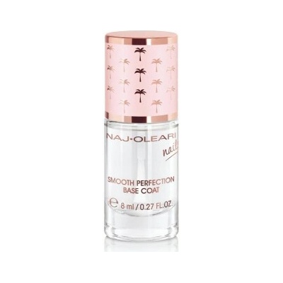 Naj Oleari Smooth Perfection Base Coat posilující a vyhlazující podkladový lak Transparent 8 ml