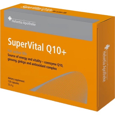 Helvetia Apotheke SuperVital Koenzým Q10+ 120 ks