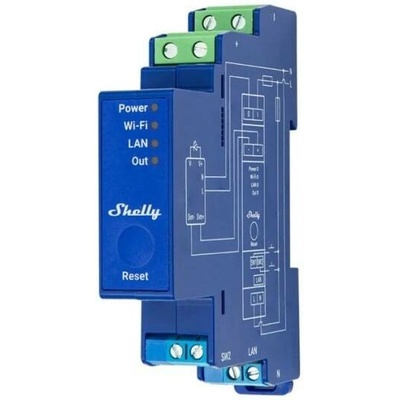 Shelly Pro Dimmer 0/1-10V PM - stmívací modul (LAN, WiFi, Bluetooth)