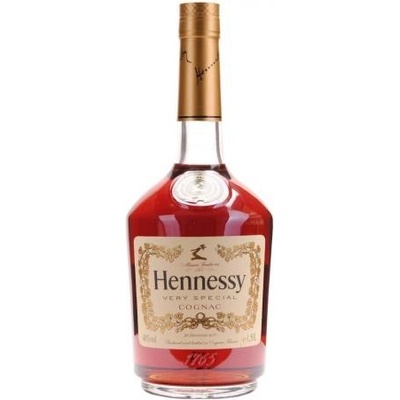Hennessy VS 40% 1,5 l (čistá fľaša)