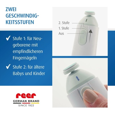 Reer Elektrický pilník na nehty BabyCare – Zboží Dáma
