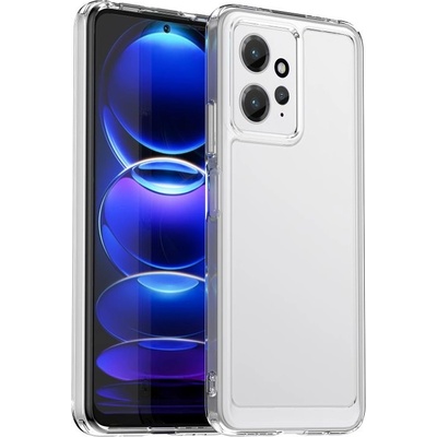 Xiaomi Силиконов кейс Armor Anti Shock за Xiaomi Redmi Note 12 4G, Защита около камерите, Прозрачен (3634)