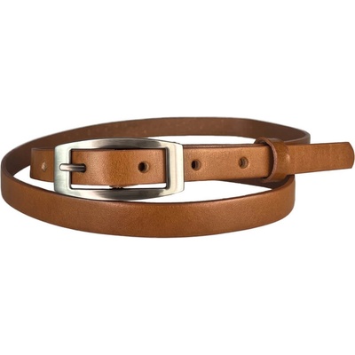 Penny Belts dámský kožený opasek 15-2-42 světle hnědý