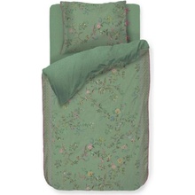 Pip Studio perkálové povlečení Bustani zelený 140x200 70x90